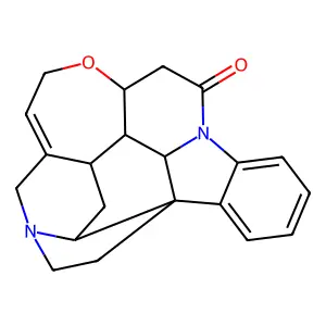 番木鳖碱 structure