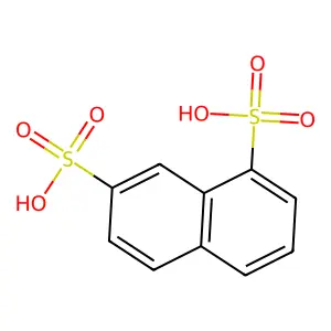 1,7-萘二磺酸 structure