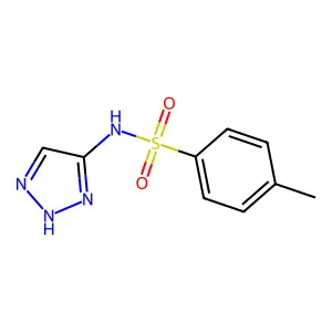 4-Methyl-N-(2H-1,2,3-triazol-4-yl)benzene-1-sulfonamide structure