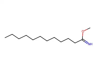 Methyl dodecanimidate structure