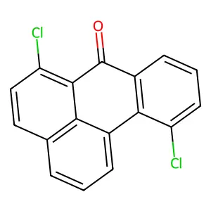 7H-Benz[de]anthracen-7-one, 6,11-dichloro- structure
