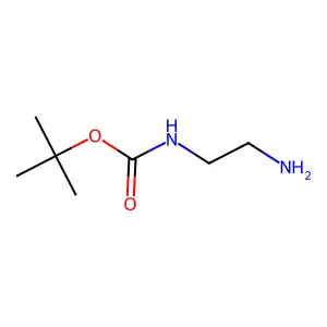 N-叔丁氧羰基乙二胺 structure