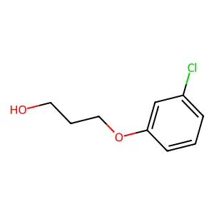 3-(3-Chlorophenoxy)propan-1-ol structure