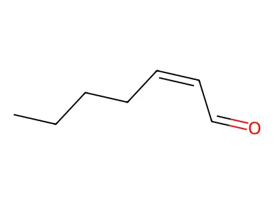 2-Heptenal structure
