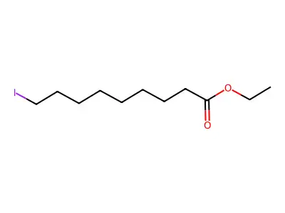 Ethyl-9-iodononate structure
