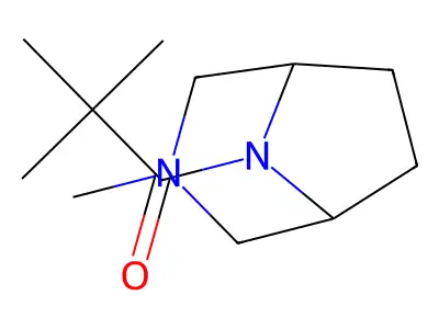 8-(2,2-Dimethylpropionyl)-3-methyl-3,8-diazabicyclo(3.2.1)octane structure
