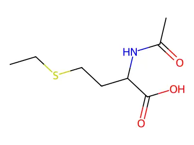 N-Acetyl-DL-ethionine structure