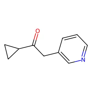 Cyclopropyl 3-picolyl ketone structure