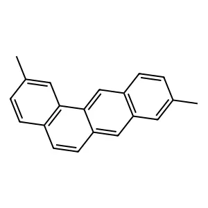 Benzo(a)anthracene, 2,9-dimethyl- structure