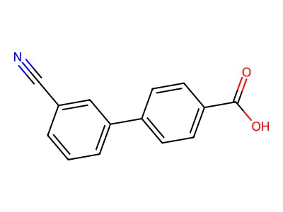 4-(3-cyanophenyl)benzoic Acid structure