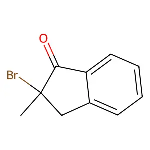 2-Bromo-2-methyl-1-indanone structure