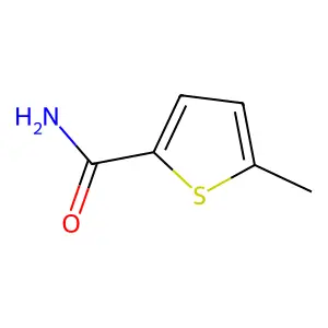 5-Methyl-2-thiophenecarboxamide structure