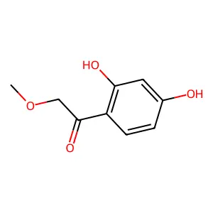 Ethanone, 1-(2,4-dihydroxyphenyl)-2-methoxy- structure