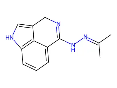 3-Aminomethylindol-4-carbonsaeure-methylester structure