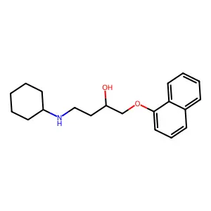 萘氧丁醇环己胺 structure