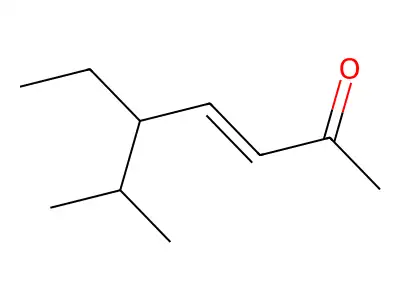 5-Ethyl-6-methyl-3-heptene-2-one structure