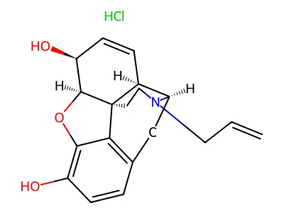 Nalorphine Hydrochloride structure