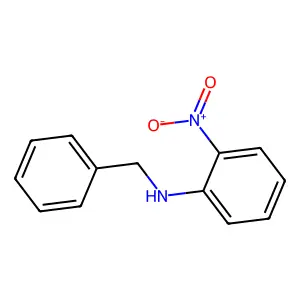 N-benzyl-2-nitroaniline structure