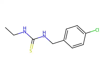 1-(4-Chlorobenzyl)-3-ethylthiourea structure