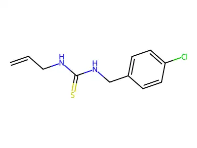 1-[(4-Chlorophenyl)methyl]-3-prop-2-enylthiourea structure