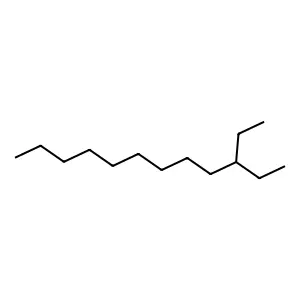 Dodecane, 3-ethyl structure