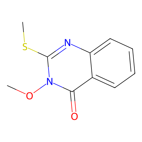3-methoxy-2-(methylsulfanyl)quinazolin-4(3H)-one structure