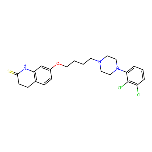 Thio-aripiprazole structure