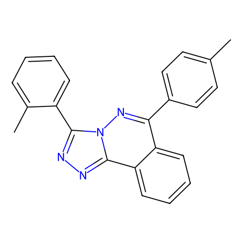 3-(2-Methylphenyl)-6-(4-methylphenyl)-[1,2,4]triazolo[3,4-a]phthalazine structure