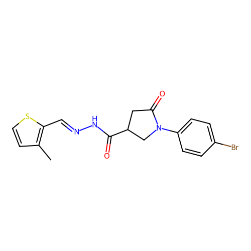C17H16BrN3O2S structure