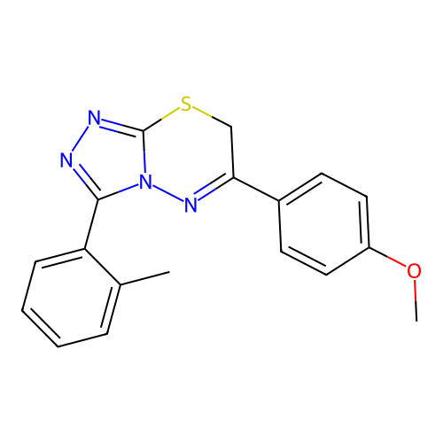 triazolothiadiazine, 8I structure