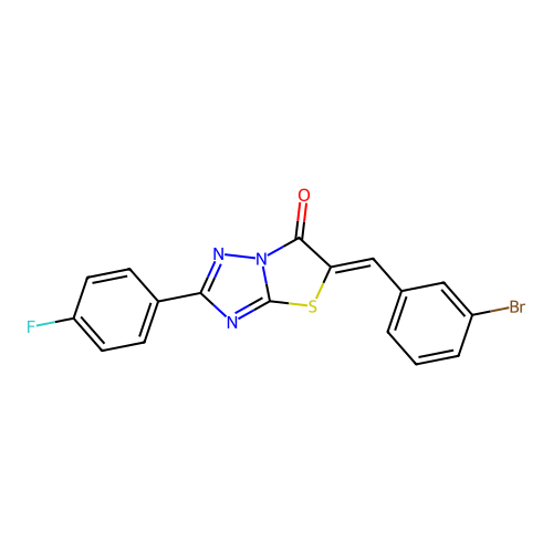 C17H9BrFN3OS structure