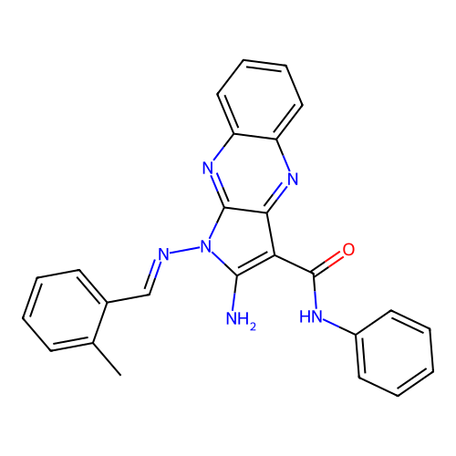C25H20N6O structure
