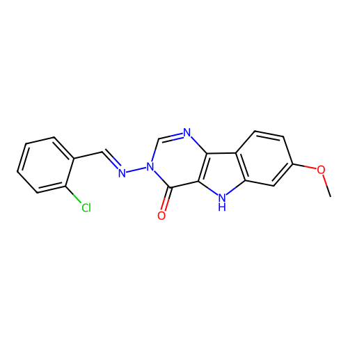 C18H13ClN4O2 structure