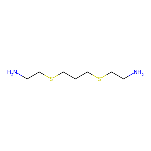 1,9-Diamino-3,7-dithianonane structure