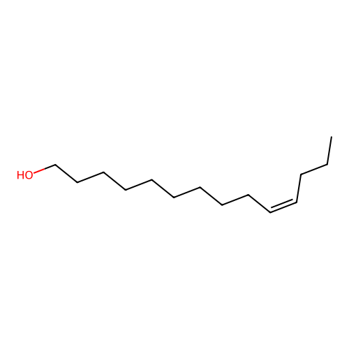 10-tetradecenol, Z structure