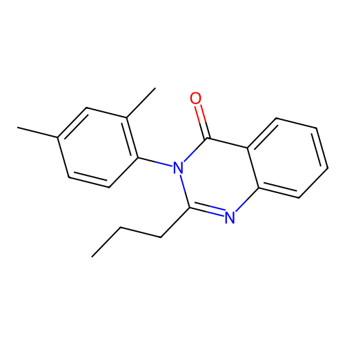 3-(2,4-dimethylphenyl)-2-propylquinazolin-4(3H)-one structure