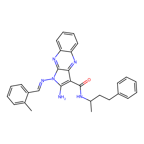 C29H28N6O structure