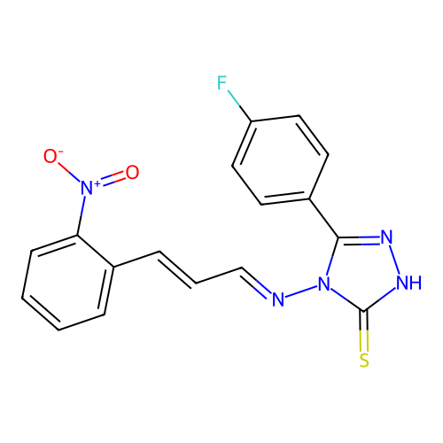 C17H12FN5O2S structure