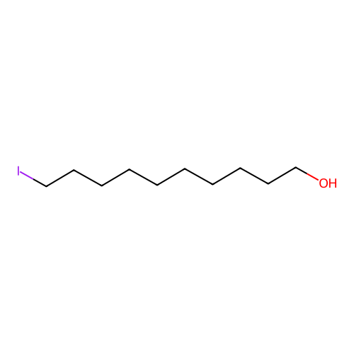 10-Iododecan-1-ol structure