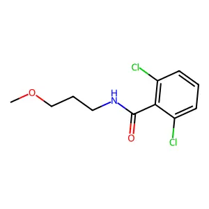 2,6-dichloro-N-(3-methoxypropyl)benzamide structure