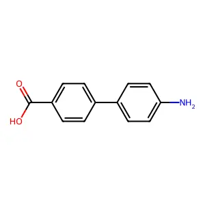 4-(4-Aminophenyl)benzoic acid structure