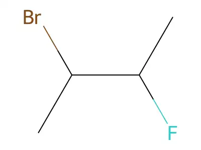 2-Bromo-3-fluorobutane structure