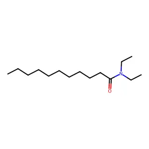 N,N-二乙基十一酰胺 structure