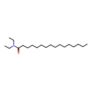 N,N-二乙基十六烷酰胺 structure