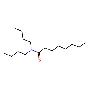 N,N-二丁基辛酰胺 structure