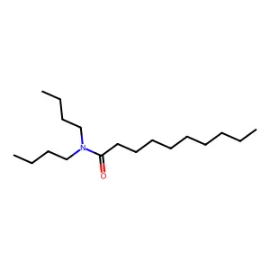 N,N-二丁基癸酰胺 structure