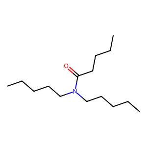 N,N-二戊基戊酰胺 structure