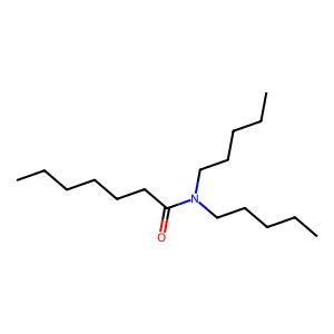 N,N-二戊基庚酰胺 structure
