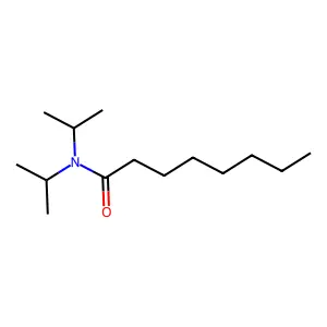 N,N-二(丙-2-基)辛酰胺 structure
