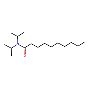N,N-di(propan-2-yl)decanamide structure